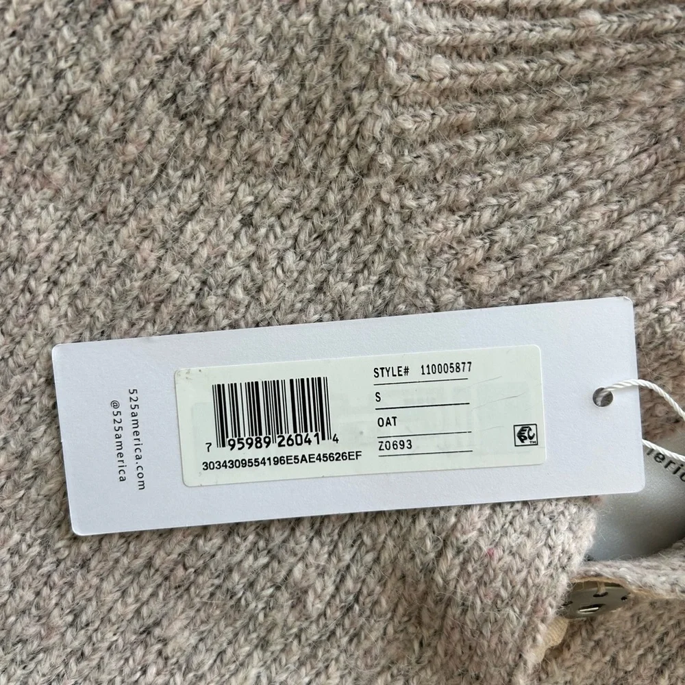 Boxy Snap Snap Front Henley - Picture 4 of 5